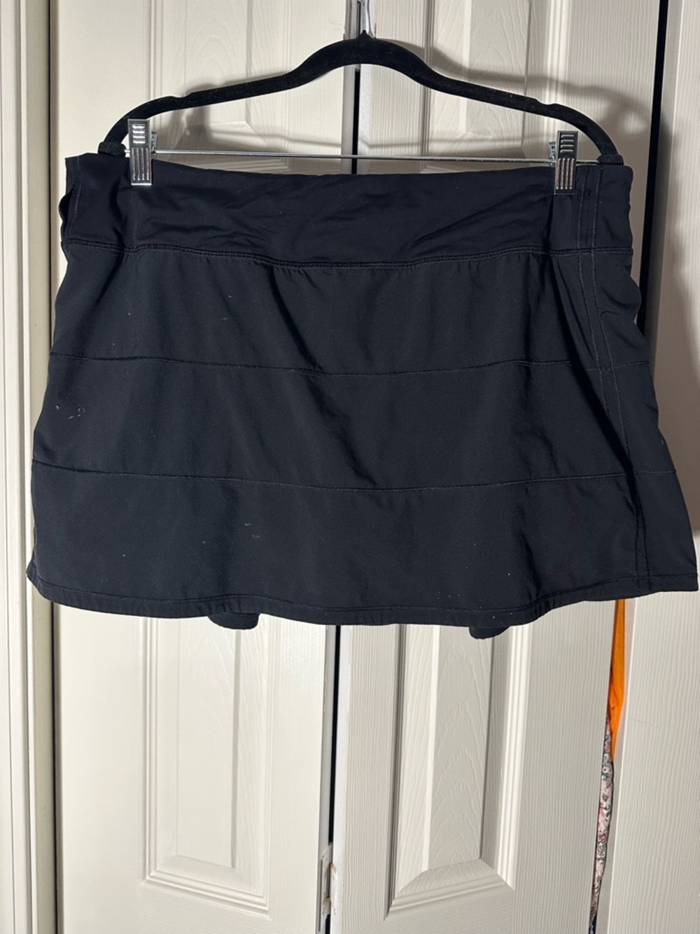 lululemon athletica Black Athletic Skort